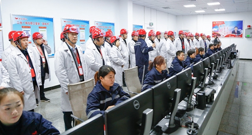 全省?；菲髽I安全設計診斷復核現場會代表參觀宜化太平洋熱電公司(圖2)