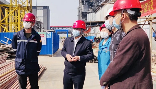 王大真到松滋肥業現場檢查工作(圖1) 王大真到松滋肥業現場檢查工作(圖1)