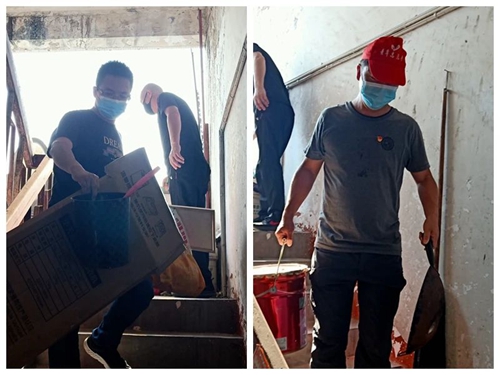 集團(tuán)總部黨員下沉對口聯(lián)系社區(qū)開展志愿服務(wù)活動(dòng)(圖2) 集團(tuán)總部黨員下沉對口聯(lián)系社區(qū)開展志愿服務(wù)活動(dòng)(圖2)