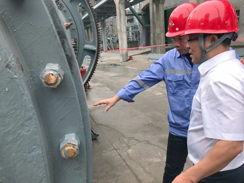 王大真到松滋肥業、楚星公司和TMP項目現場檢查工作(圖2) 王大真到松滋肥業、楚星公司和TMP項目現場檢查工作(圖2)