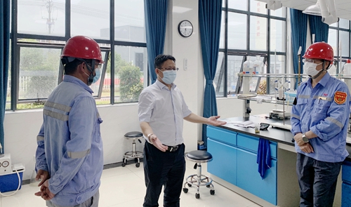 王大真到宜昌區(qū)域分子公司檢查督導(dǎo)疫情防控工作(圖1) 王大真到宜昌區(qū)域分子公司檢查督導(dǎo)疫情防控工作(圖1)