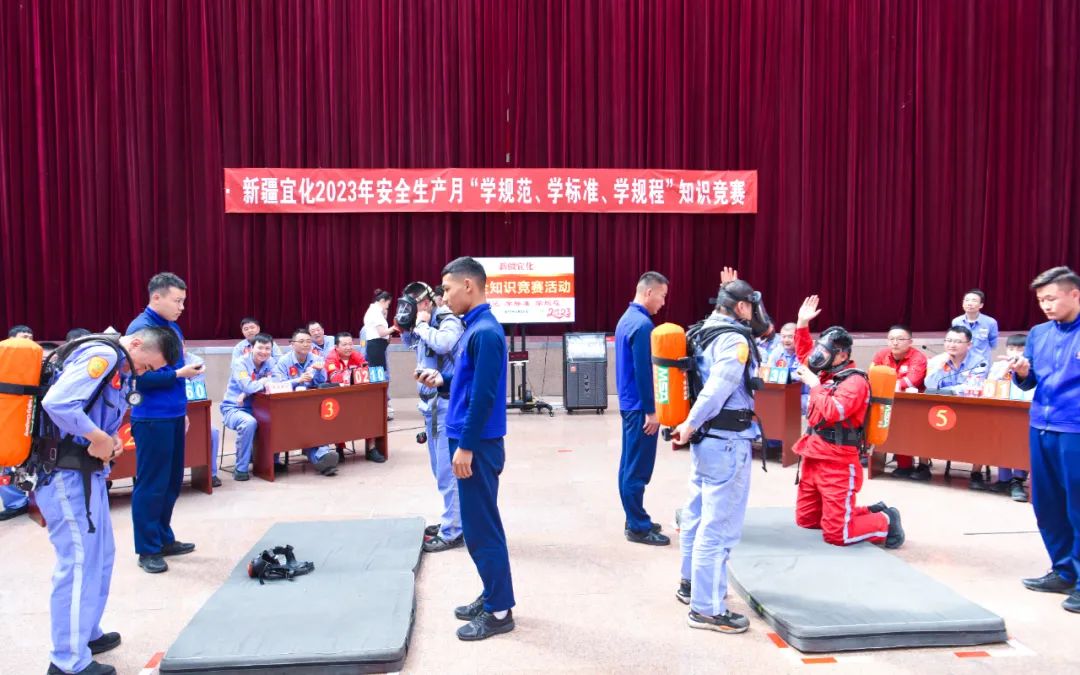 學規范學標準學規程!新疆宜化開展安全知識競賽(圖7) 圖片