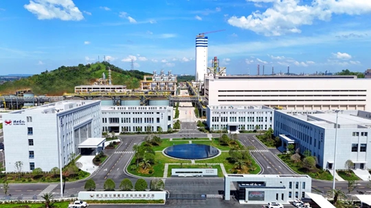 楚星生態年產40萬噸磷銨、20萬噸硫基復合肥項目竣工投產